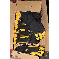 BOX OF BDG THINSULATE SUPREME INSULATION GLOVES