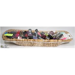 22 INCH LONG DECORATIVE BASKET FULL OF