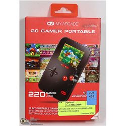 MY ARCADE GO GAMER PORTABLE CONSOLE 220 GAMES