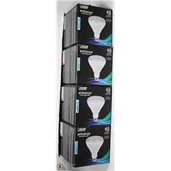 SET OF 4 LED DAYLIGHT - 5000K BULBS USES ONLY 9.4