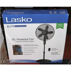 NEW LASKO ELITE 18 PEDASTAL FAN WITH REMOTE