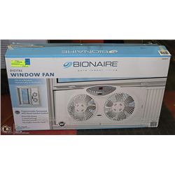 BIONAIRE DIGITAL PROGRAMMABLE WINDOW FAN