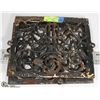 Image 1 : PAIR OF ANTIQUE CAST IRON REGISTER GRATES