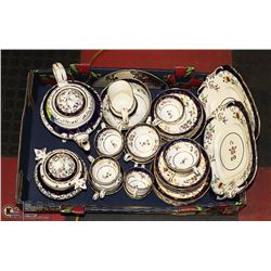 BEAUTIFUL ANTIQUE PORCELAIN DISH SET