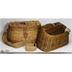 WICKER FISHING CREELS