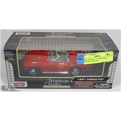1967 CORVETTE CONVERTIBLE DIECAST 1/24 SCALE