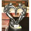 Image 1 : AUSTIN METALLIC SCULPTURE- 1989 "SOULMATES"-