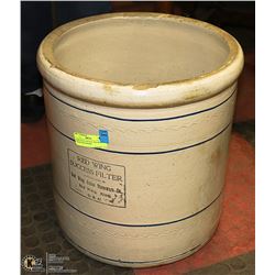 RARE 4-GAL VINTAGE "RED WING UNION STONEWARE"