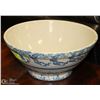 Image 1 : ANTIQUE LGE SALT GLAZE BOWL 11" ACROSS