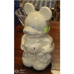 ANTIQUE MCKEY/MINNIE COOKIE JAR 2 SIDED