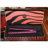 Image 1 : NEW PYT PINK ZEBRA PRINT HAIR STRAIGHTNER