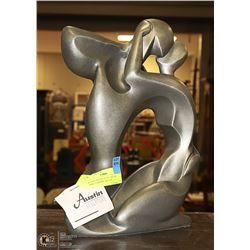 AUSTIN METALLIC SCULPTURE- 1996- "CHERISH THE LOV
