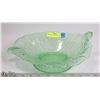 Image 1 : GORGEOUS GREEN DISH 11"WIDE