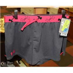 UNDERARMOUR GIRLS YOUTH SHORTS
