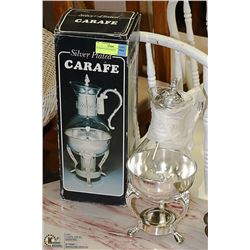 SILVER PLATED CARAFE