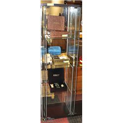 GLASS DISPLAY CABINET - 4 TIER