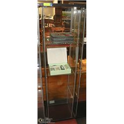 GLASS DISPLAY CABINET - 4 TIER
