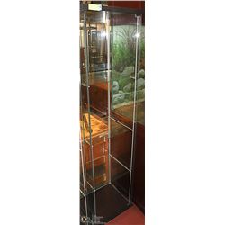 GLASS DISPLAY CABINET - 4 TIER