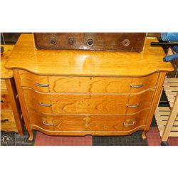 ANTIQUE 3 DRAWER DRESSER