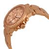 Image 5 : MICHAEL KORS TRIPLE CHRONO ROSE GOLD MSRP $395