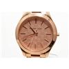 Image 4 : NEW MICHAEL KORS ROSE-GOLD MK LOGO DIAL MSRP $349