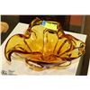 Image 1 : AMBER ART CANDY DISH