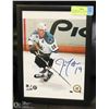 Image 1 : JOE THORNTON  AUTOGRAPHED FRAMED  8 X 10  W/ COA