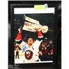 Image 1 : DENIS POTVIN AUTOGRAPHED FRAMED  8 X 10 W/ COA