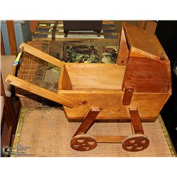 HANDCRAFTED DOLL STROLLER
