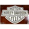 Image 1 : 30" WOOD HARLEY SIGN