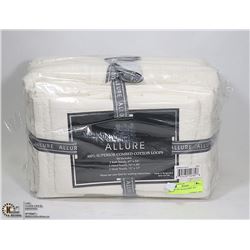 ALLURE 6PC BATH TOWEL SET - IVORY
