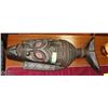 Image 1 : UNIQUE VINTAGE HAND CARVED WOOD TRIBAL MASK.