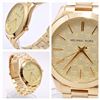 Image 7 : NEW MICHAEL KORS GOLDPLATED MK LOGO DIAL MSRP $349
