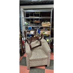 RACK OF UNCLAIMED MERCHANDISE- RACK NOT INCL