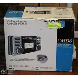 CLARION CMD6 MARINE / WATERTIGHT AUDIO SYSTEM