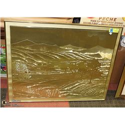 GOLF LEAF FARM SCENE PICTURE