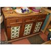 Image 1 : SPANISH STYLE SIDEBOARD-AWESOME DRAWER PULLS