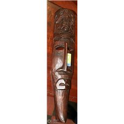 OMA AFRICAN MASK GOOD LUCK MASK WOODEN WALL HANGIN