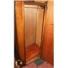 Image 2 : ANTIQUE FLAME MAHOGANY ARMOIRE