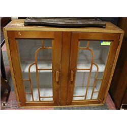 CURIO CABINET 30"X27"