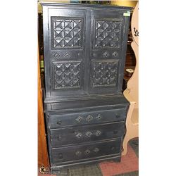SPANISH STYLE CABINET-SOLID WOOD