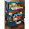 Image 1 : RACK OF ASSORTED ESTATE ITEMS- RACK NOT INCL.