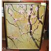 Image 1 : PRETTY BLOSSOM ORIGINAL PAINTING 43"X32"