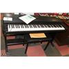 Image 1 : YAMAHA CLAVINOVA  KEYBOARD WITH BENCH