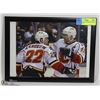 Image 1 : JAROME IGINLA SIGNED & FRAMED 8 X 10 PHOTO