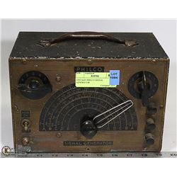 VINTAGE PHILCO SIGNAL GENERATOR