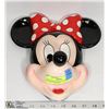 Image 1 : DISNEY MINNIE MOUSE HEAD BUST NO CHIPS CERAMIC