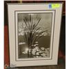 Image 1 : FRAMED ART- REEDS & LILLIES
