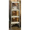 Image 1 : ALUMINUM 4' LADDER. TOOLS
