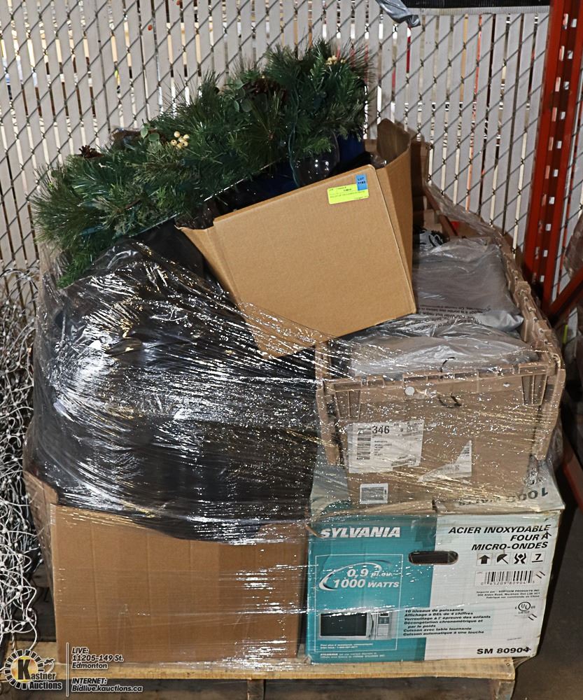 PALLET OF UNCLAIMED STORAGE. Kastner Auctions